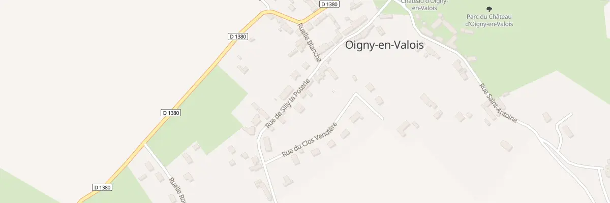 Plan du 7 Rue de Silly la Poterie à Oigny-en-Valois