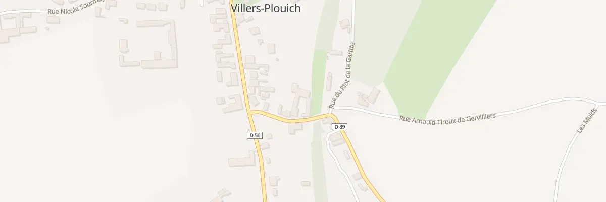 Plan du 3 Rue de la Vacquerie à Villers-Plouich