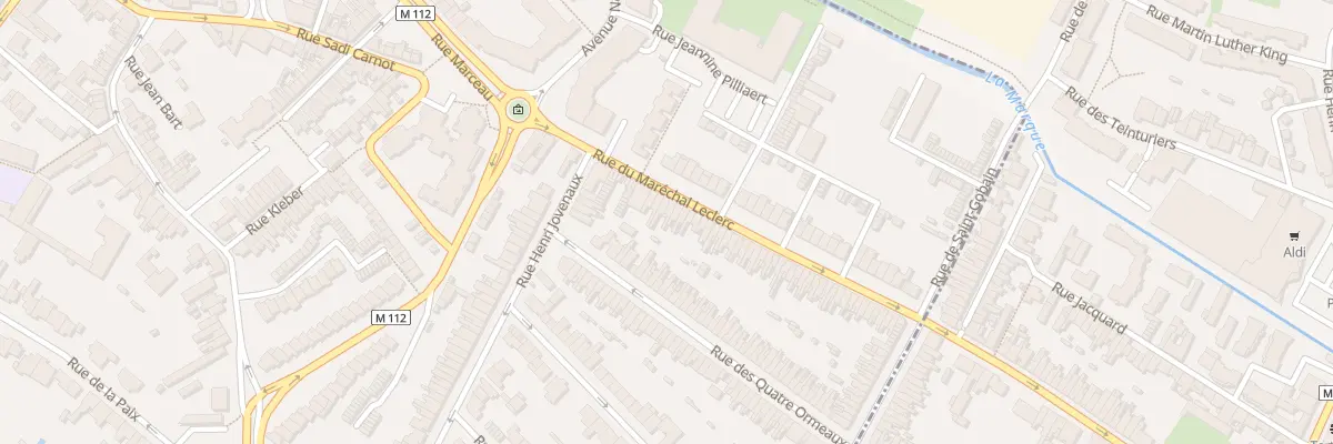 Plan du 46 Rue du Maréchal Leclerc à Wasquehal
