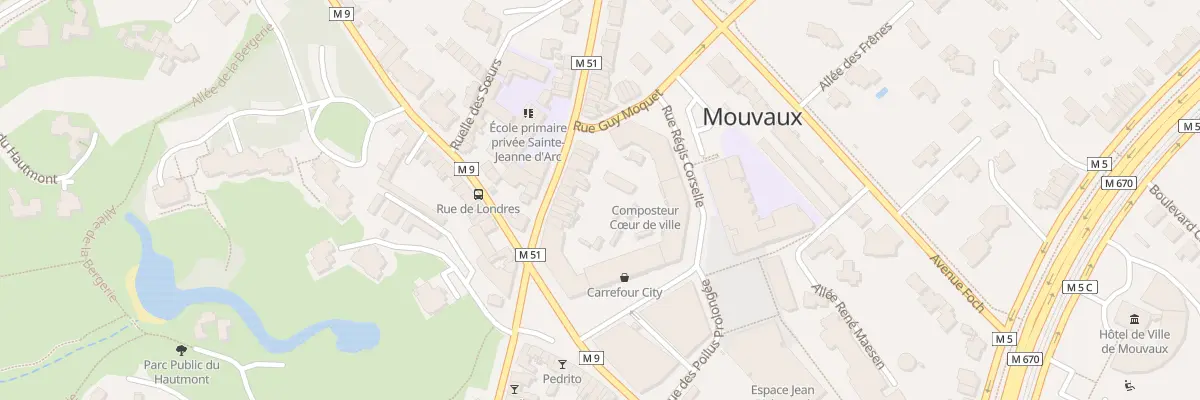Plan du 40 Rue de Londres à Mouvaux