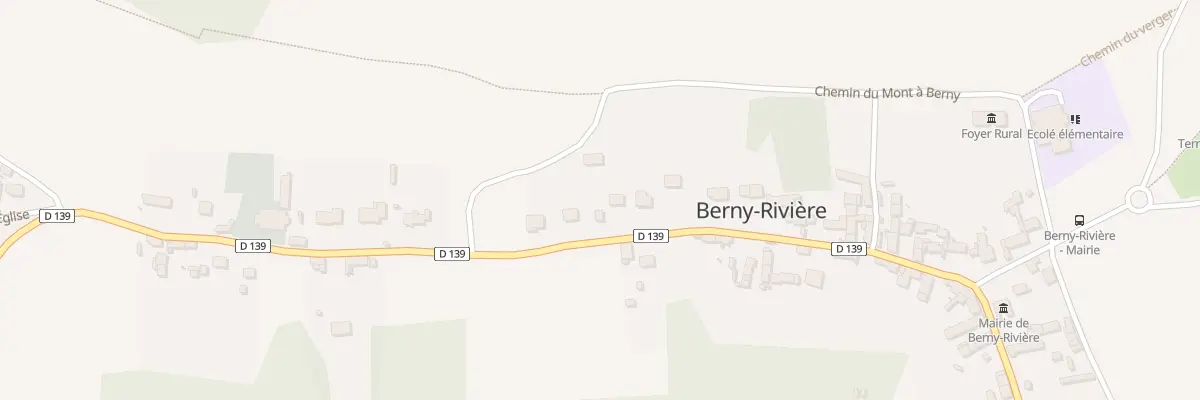 Plan du 42 Rue du Pont Araby à Berny-Rivière