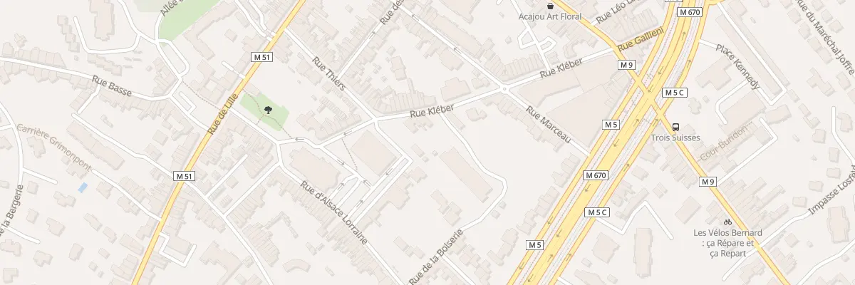 Plan du 37 Rue Kléber à Mouvaux