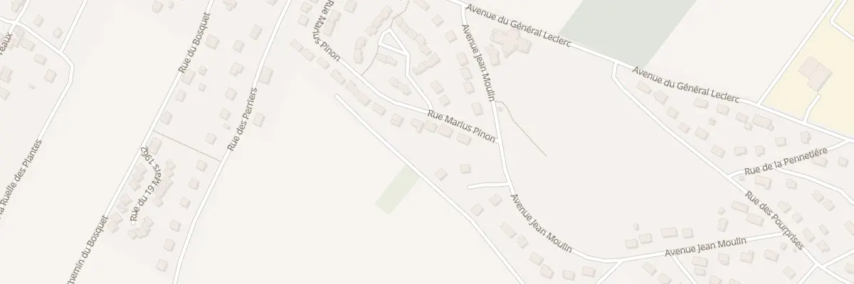 Plan du 5 Rue Marius Pinon à Champigny