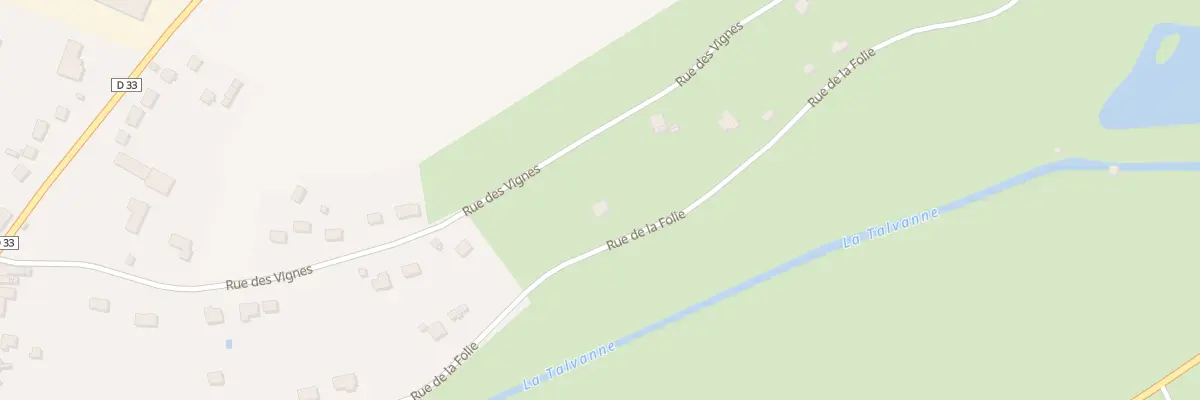 Plan du 999 Rue de la Folie à Donzy