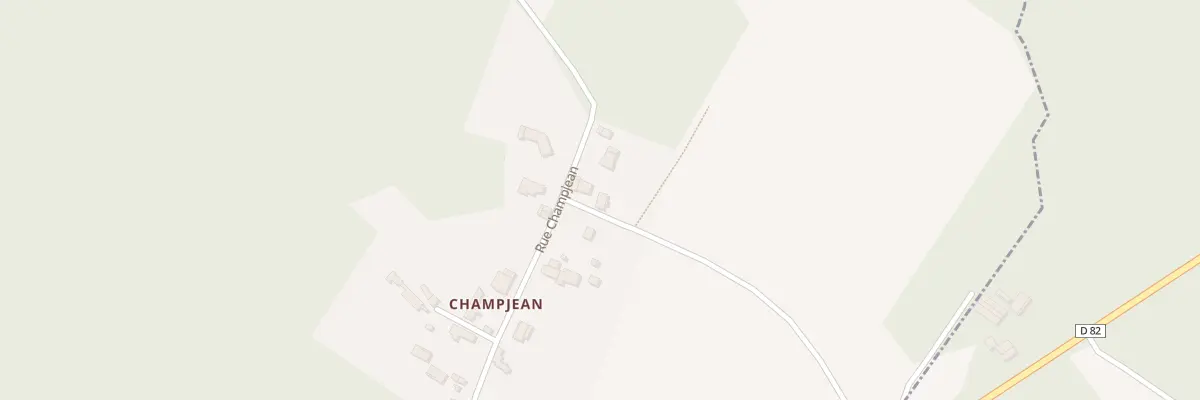 Plan du 1 Rue des Ursulines à Brannay