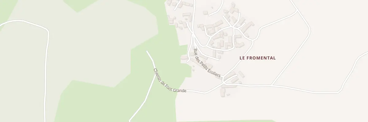 Plan du 5141 Le Fromental à Rentières