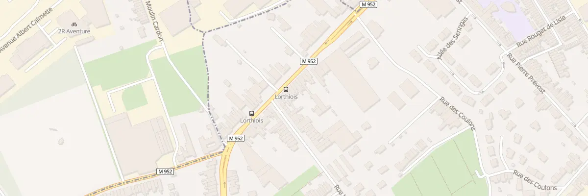 Plan du 502 Rue de Tourcoing à Mouvaux