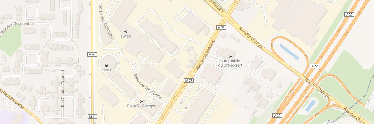 Plan du 22 Rue du Dronckaert à Roncq