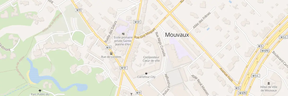 Plan du 46 Rue de Londres à Mouvaux
