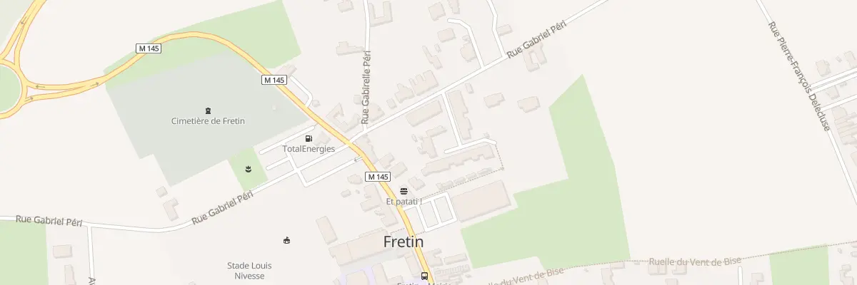 Plan du 14 Rue Gabriel Péri à Fretin