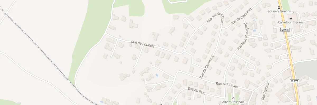 Plan du 11 Rue de Sounely à Pérignat-lès-Sarliève