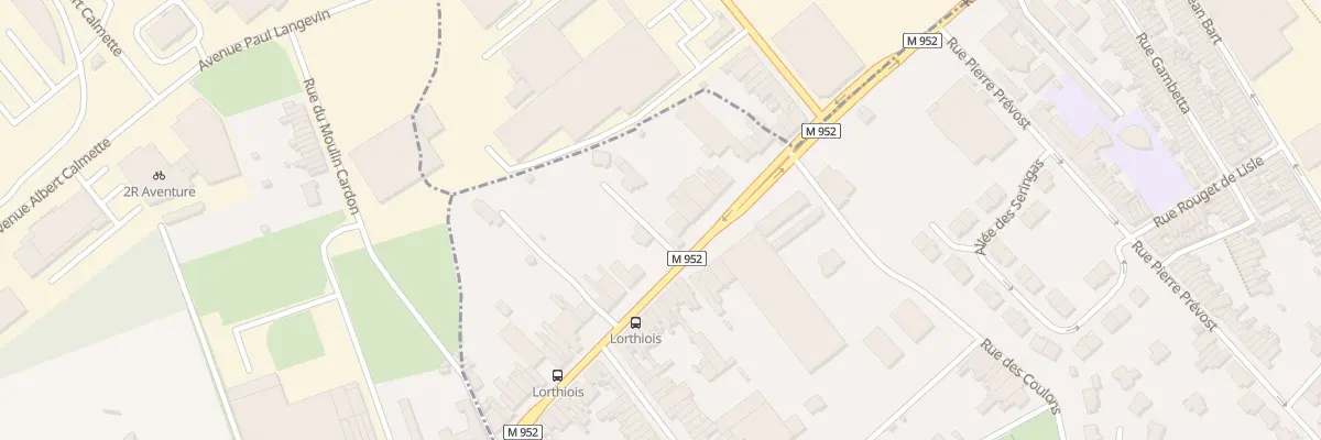 Plan du 481 Rue de Tourcoing à Mouvaux