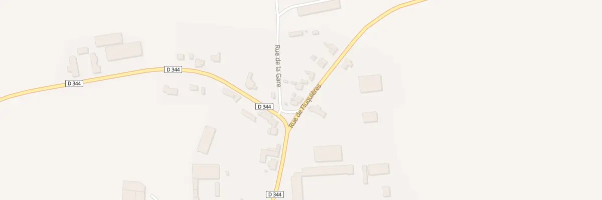 Plan du 3 Rue de Fluquières à Douchy