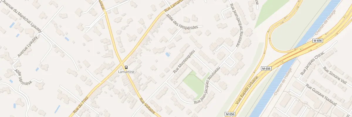 Plan du 21 Rue Montesquieu à Wasquehal