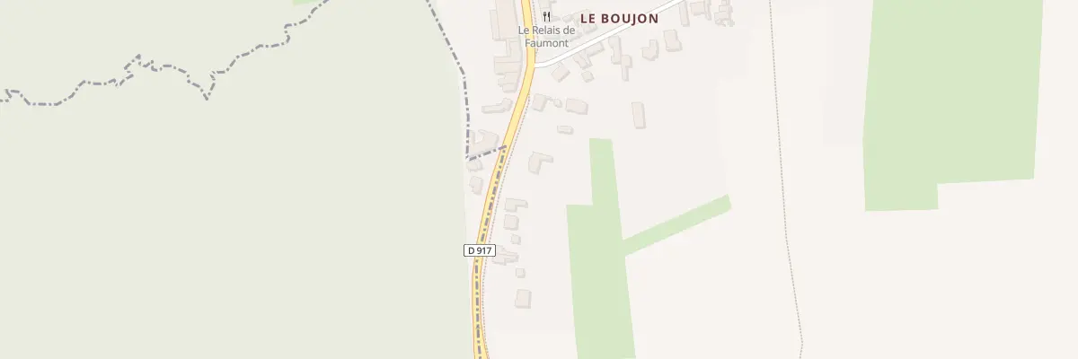 Plan du 2447 Route Nationale à Faumont