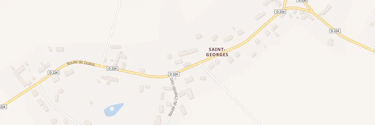 Plan du 20 Rte de Dollot à Villebougis