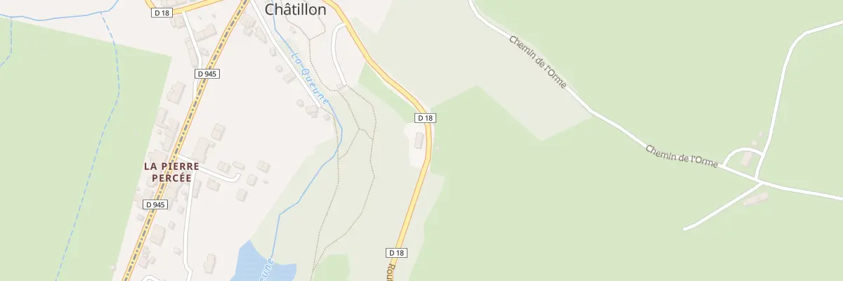 Plan du 5097 Les Revers à Châtillon