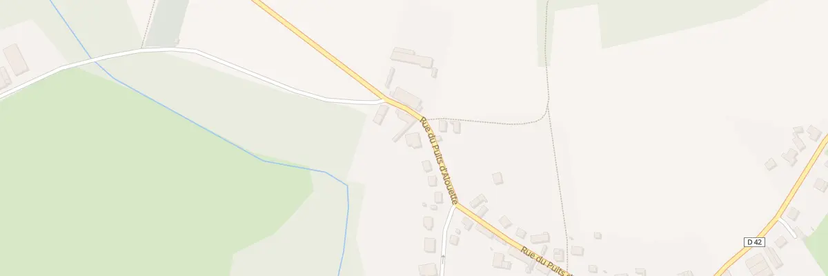 Plan du 23B Rue du Puits d’Alouette à Autrêches