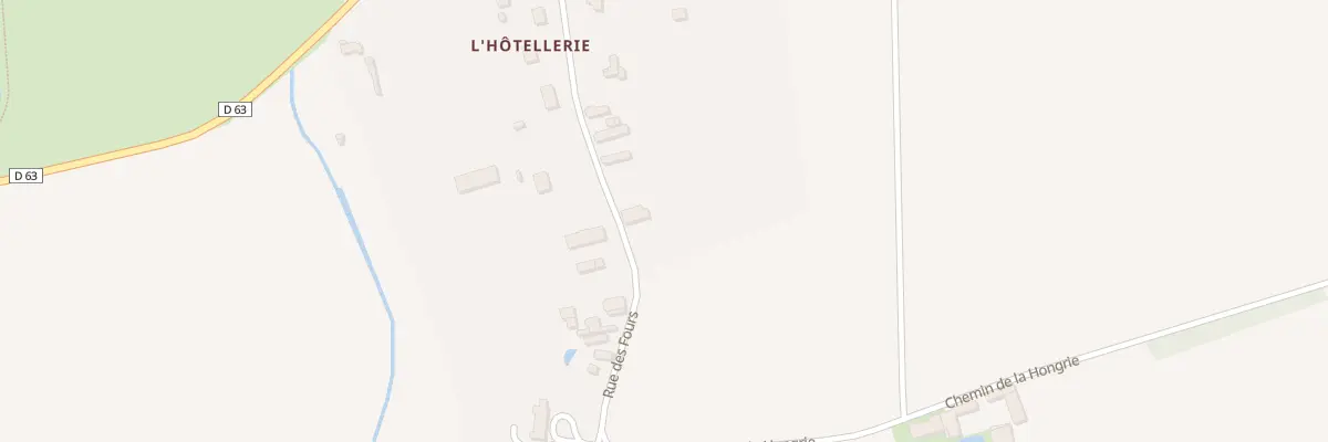 Plan du 15 Rue des Fours à Villeneuve-la-Dondagre