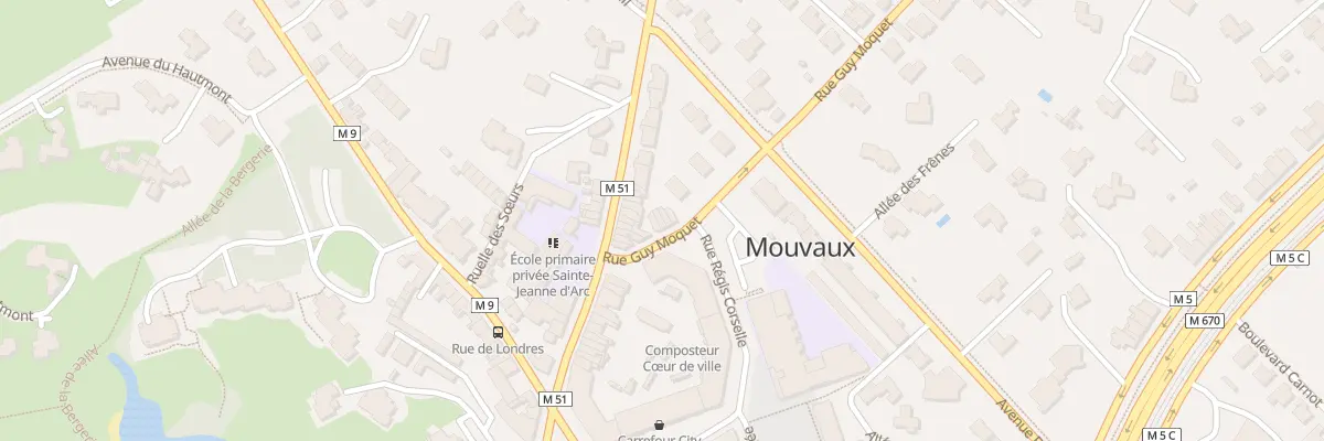 Plan du 13 Rue Guy Moquet à Mouvaux