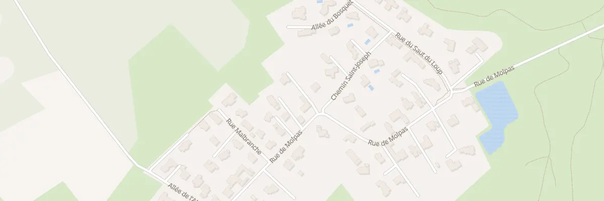 Plan du 893 Rue de Molpas à Mérignies
