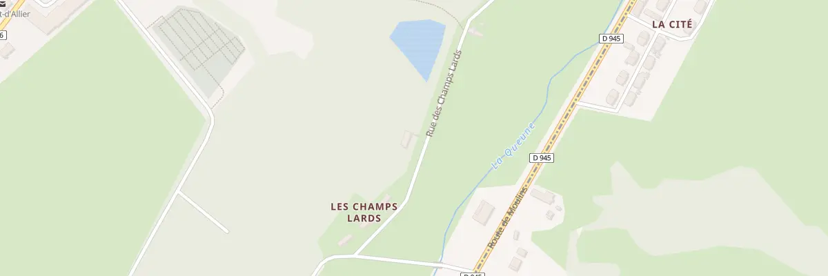 Plan du 19 Rue des Champs Lards à Noyant-d’Allier