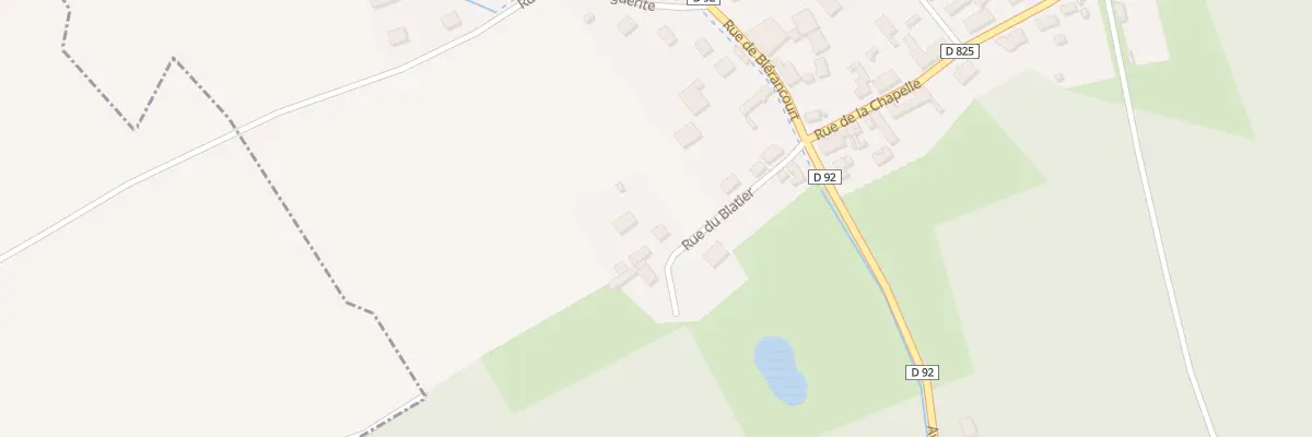 Plan du 9001 Rle Blatier à Marest-Dampcourt