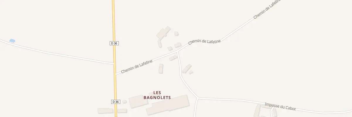 Plan du 3 Les Bagnolets au Theil