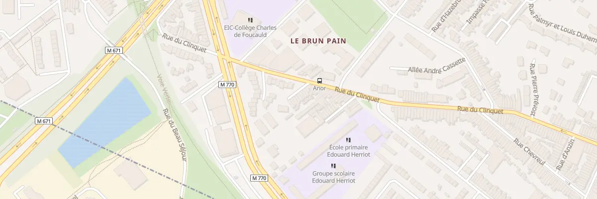 Plan du 9 Rue d’Enghien à Tourcoing