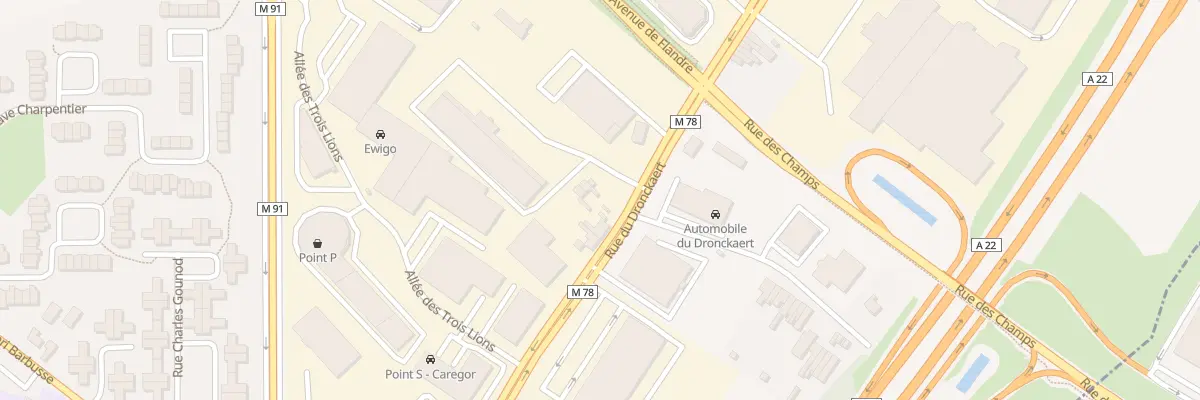Plan du 16 Rue du Dronckaert à Roncq