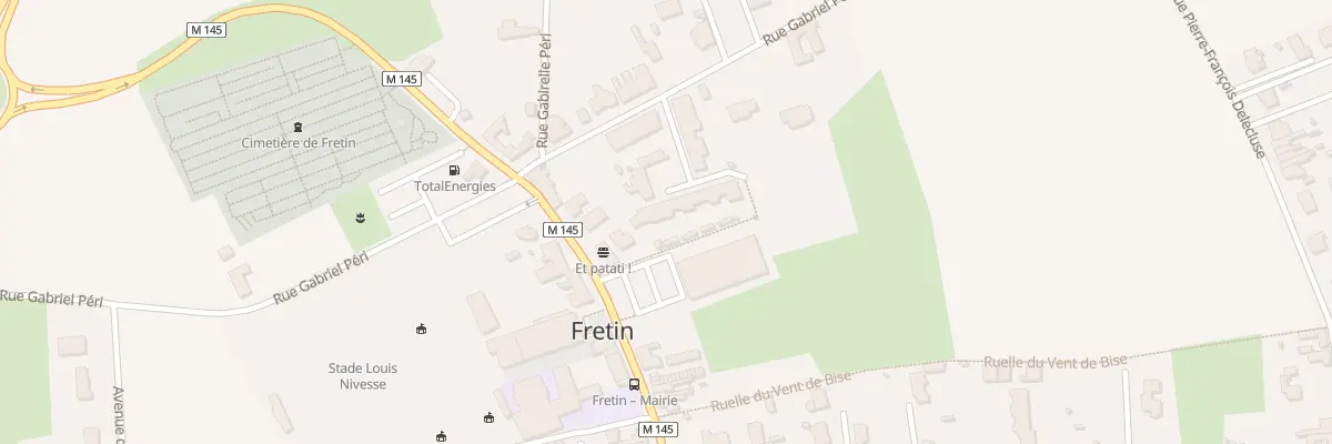 Plan du 36 Rue Gabriel Péri à Fretin