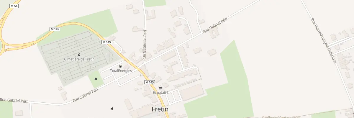 Plan du 12 Rue Gabriel Péri à Fretin