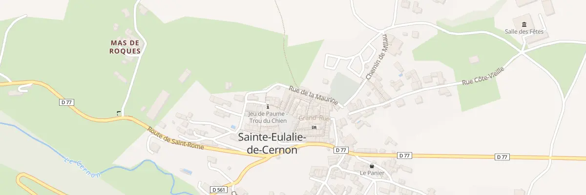 Plan du 5021 Sainte Eulalie à Sainte-Eulalie-de-Cernon
