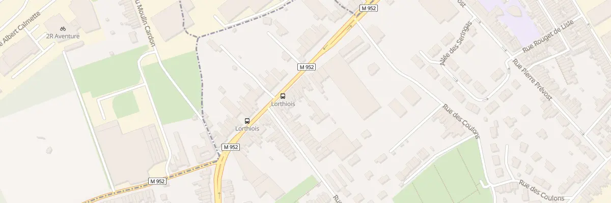 Plan du 510 Rue de Tourcoing à Mouvaux