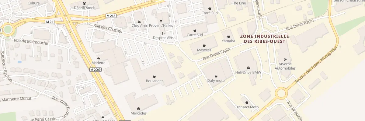 Plan du 26 Rue des Chazots à Aubière