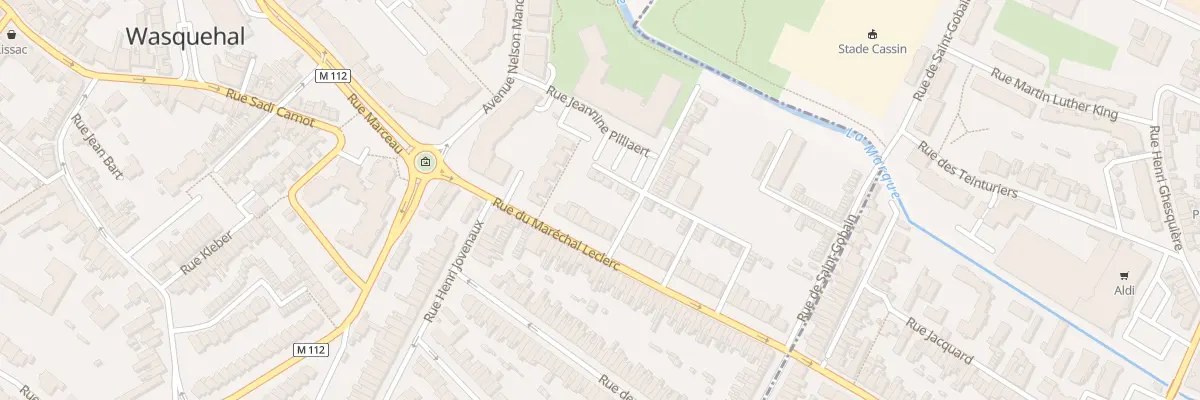 Plan du 11 Rue du Maréchal Leclerc à Wasquehal