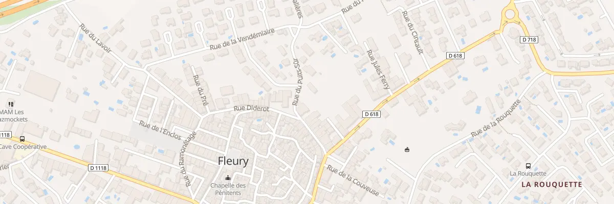 Plan du 20 Rue du Puits-Sûr à Fleury