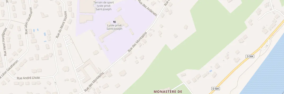 Plan du 123 Rue des Montapins à Nevers
