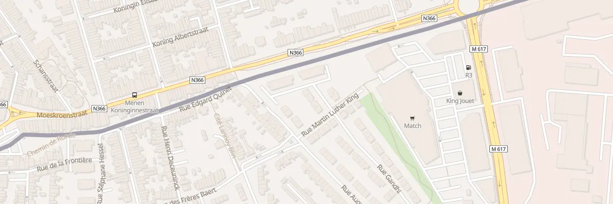 Plan du 51 Rue Gandhi à Halluin