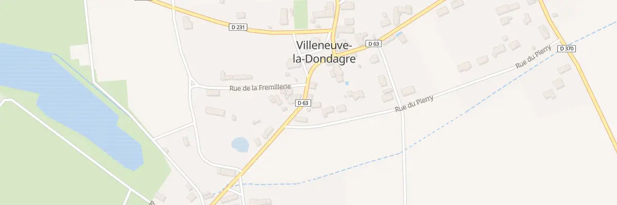 Plan du 5A Rue de la Fontaine à Villeneuve-la-Dondagre