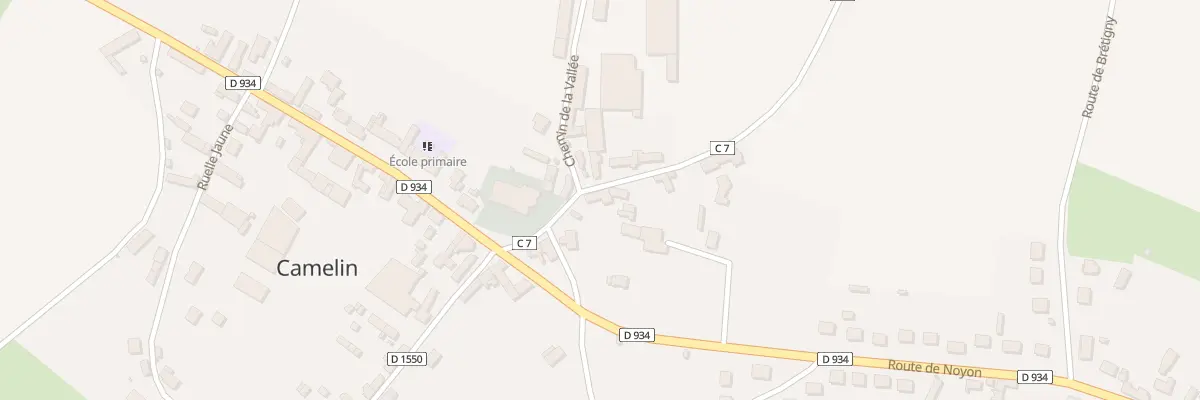 Plan du 7 Rue Pichemine à Camelin
