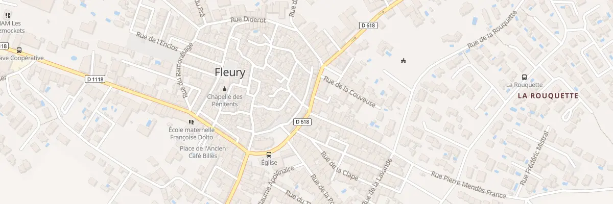 Plan du 25 Bd de la République à Fleury
