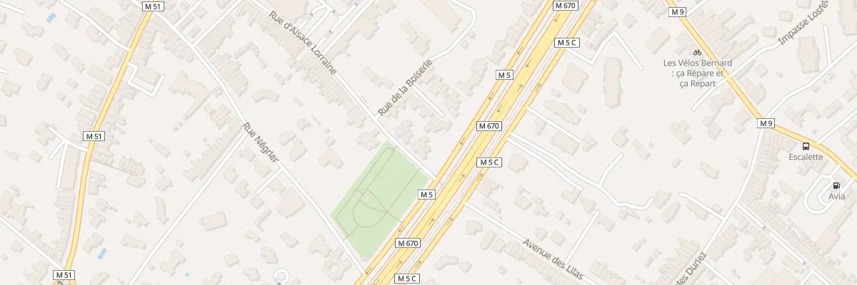Plan du 17 Rue d’Alsace-Lorraine à Mouvaux