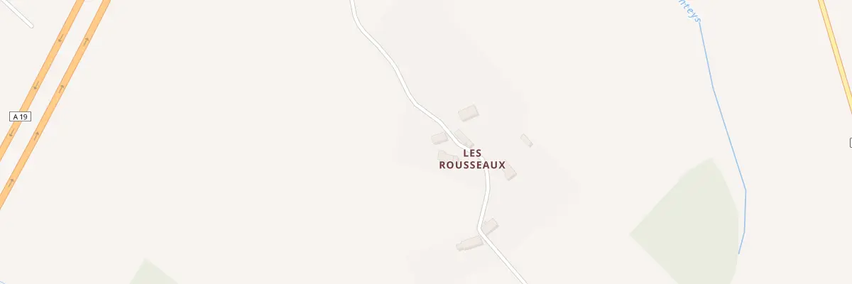 Plan du 79 Les Rousseaux à Vernoy