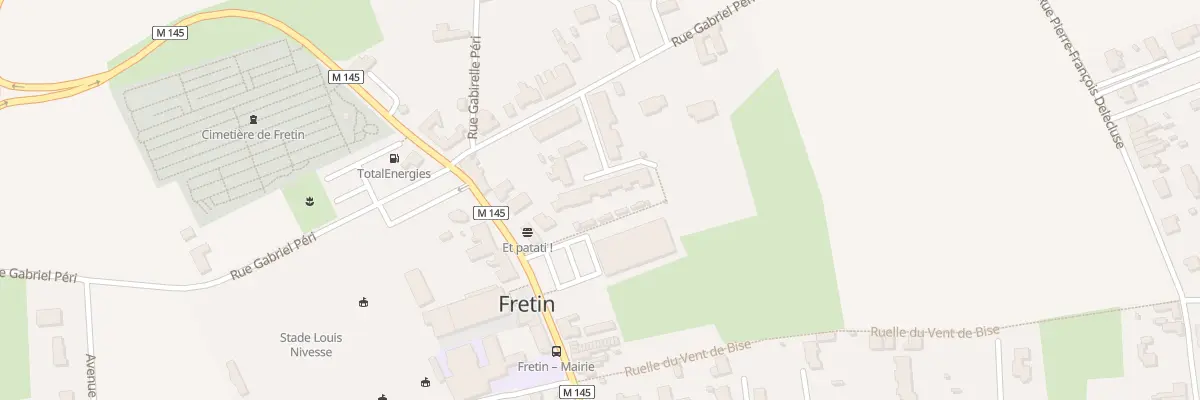 Plan du 24 Rue Gabriel Péri à Fretin