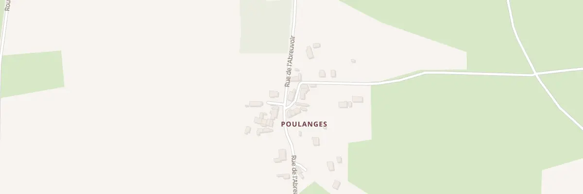 Plan du 380 Rue de l’Abreuvoir à Parigny-les-Vaux