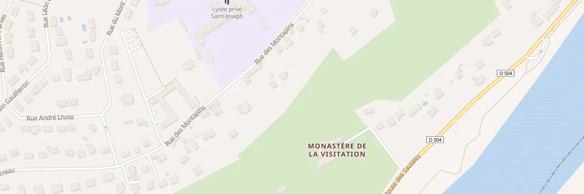 Plan du 123B Rue des Montapins à Nevers