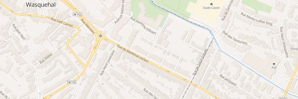 Plan du 17 Rue du Maréchal Leclerc à Wasquehal