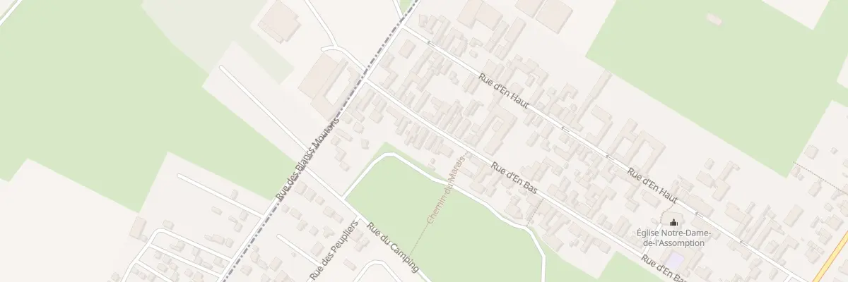 Plan du 33 Rue d’En Bas à Brunémont
