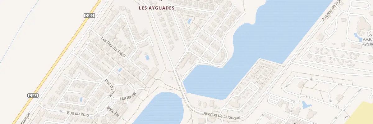 Plan du 6 Av de la Jonque à Gruissan